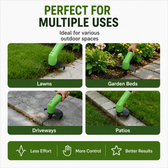 TRIMMASTER - Cordless Mini Grass Trimmer for Precise Lawn Edging