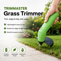 TRIMMASTER - Cordless Mini Grass Trimmer for Precise Lawn Edging