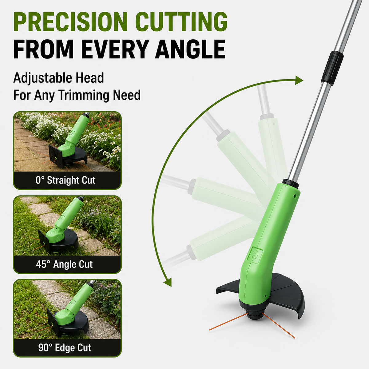 TRIMMASTER - Cordless Mini Grass Trimmer for Precise Lawn Edging